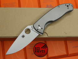 Нож Spyderco Tenacious Titanium - титановый нудист