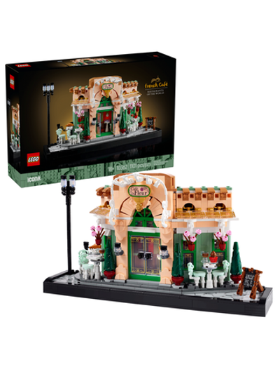 Конструктор Лего Айконс Французское кафе | LEGO Icons French Café 10362 - коллекционный набор, 1101 деталь (18+)