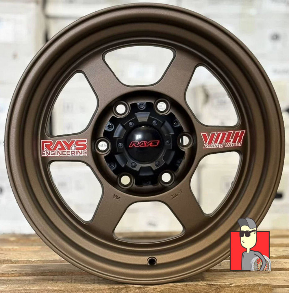Комплект дисков Rays Volk Racing TE37 16x8.5 et0 6x139.7