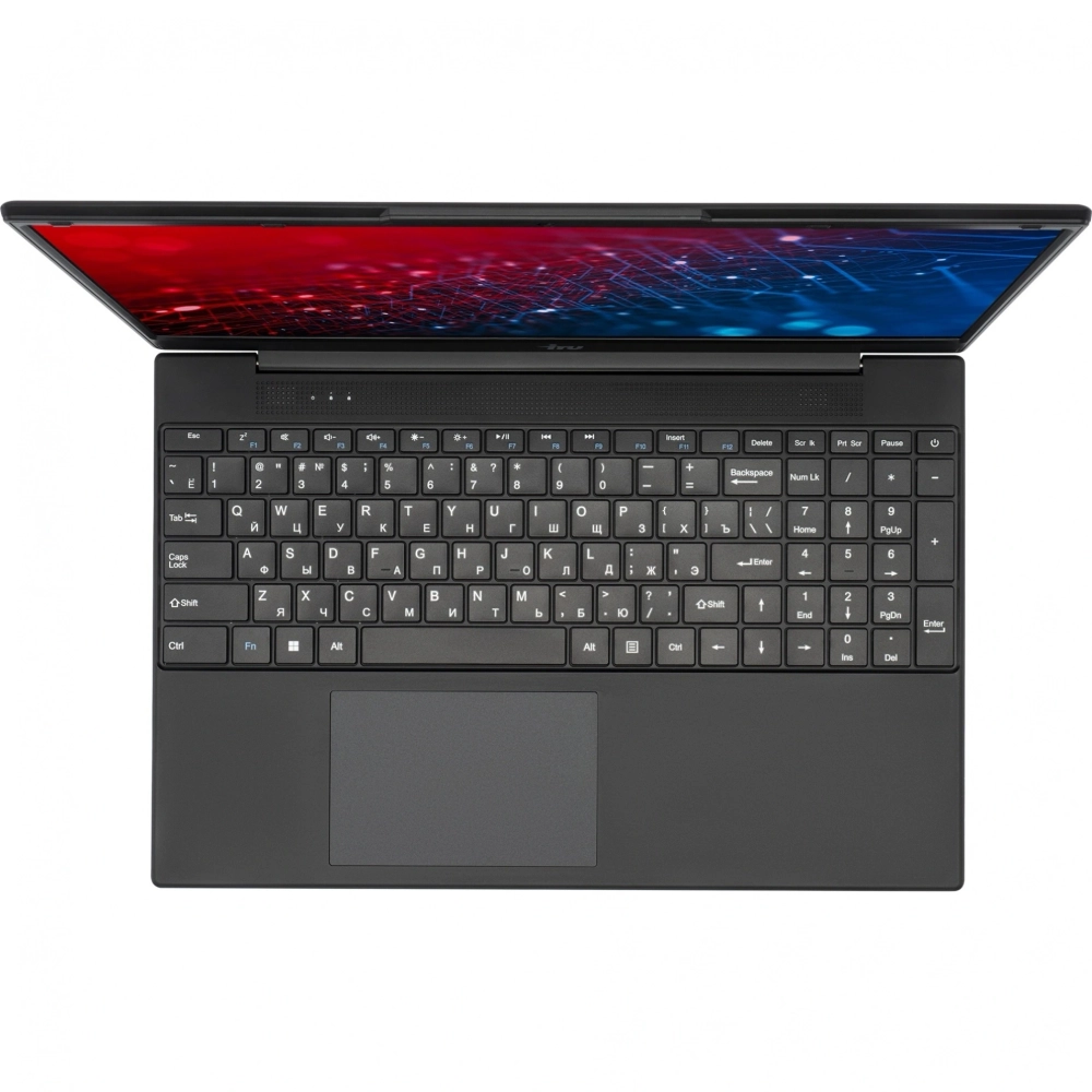 Ноутбук IRU Tactio 15ALG Core i5 1235U 8Gb SSD256Gb Intel Iris Xe graphics 15.6" IPS FHD Win11Pro black (2044618)
