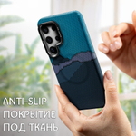 Дизайнерский чехол для SAMSUNG GALAXY S24 ULTRA с камерой-подставкой и MagSafe