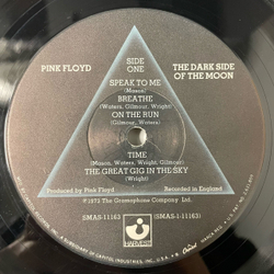 Винтажная виниловая пластинка LP Pink Floyd The Dark Side Of The Moon (США 1973) (Два Постера, Две Открытки) Полный Комплект