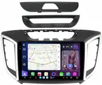 Магнитола для Hyundai Creta 1 2016-2021 (рамка 9) - FarCar S500-TS20 монитор 9.5" 2K QLED на Android 14, Быстрейшая, CarPlay, 4G SIM-слот