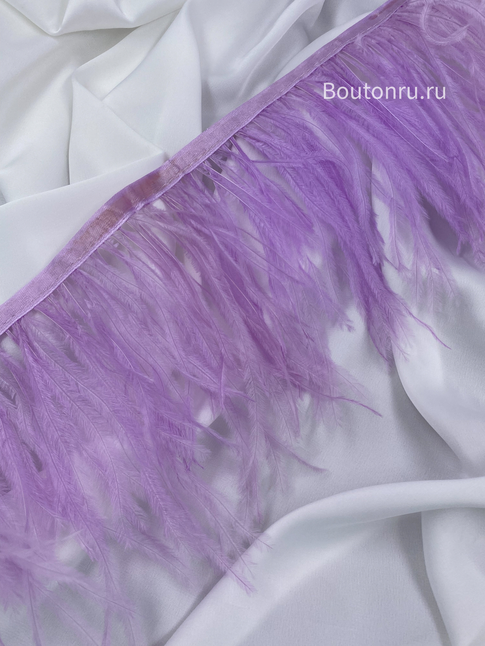 Перо глициния (лавандовое)