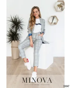 Костюм 5007-голубой Minova