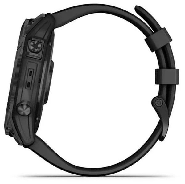 Умные часы Garmin Fenix 7X Sapphire Solar Wi-Fi, черный (010-02541-23)