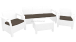 Комплект уличной мебели под искусственный ротанг Yalta Terrace Triple Set