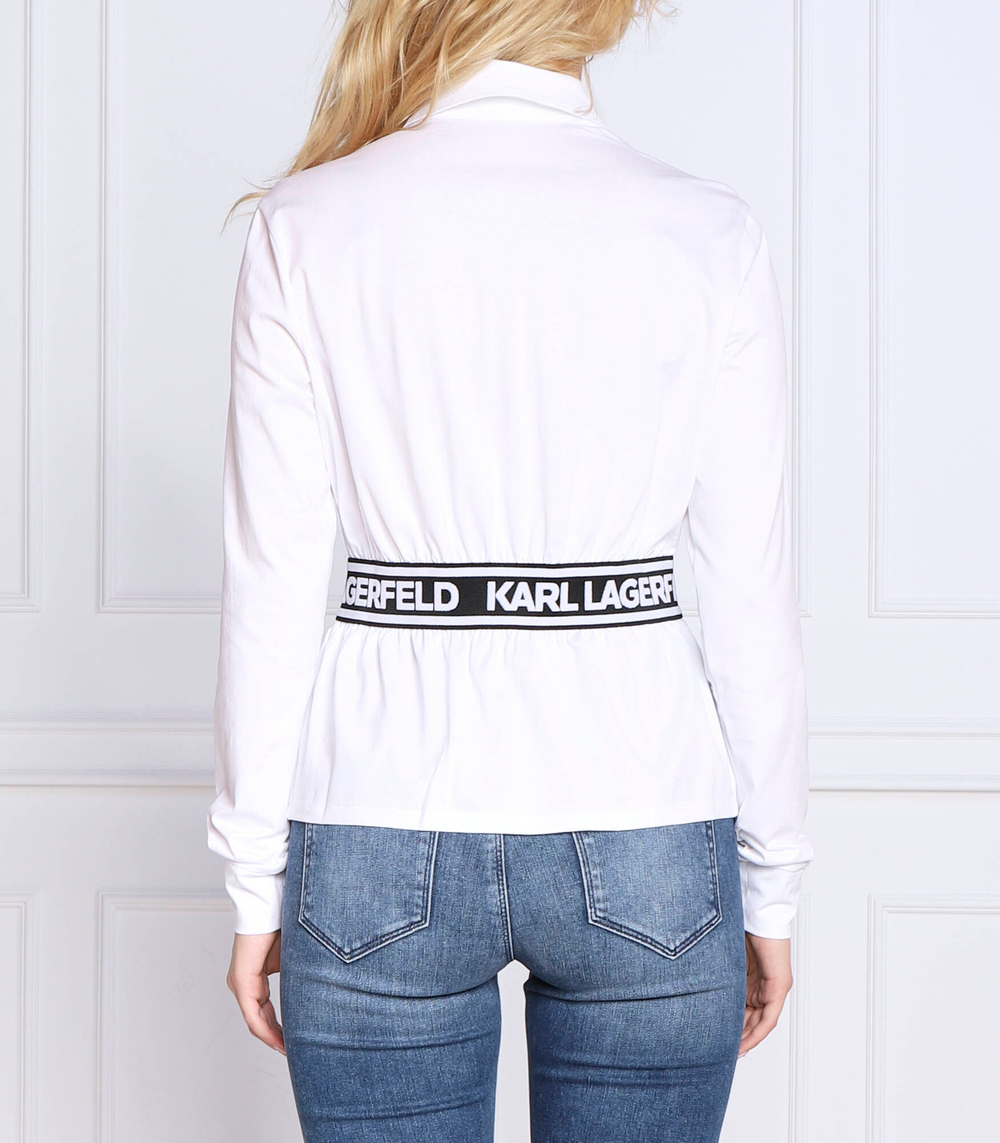 рубашка elastic waist Karl Lagerfeld - белый(230W1650)