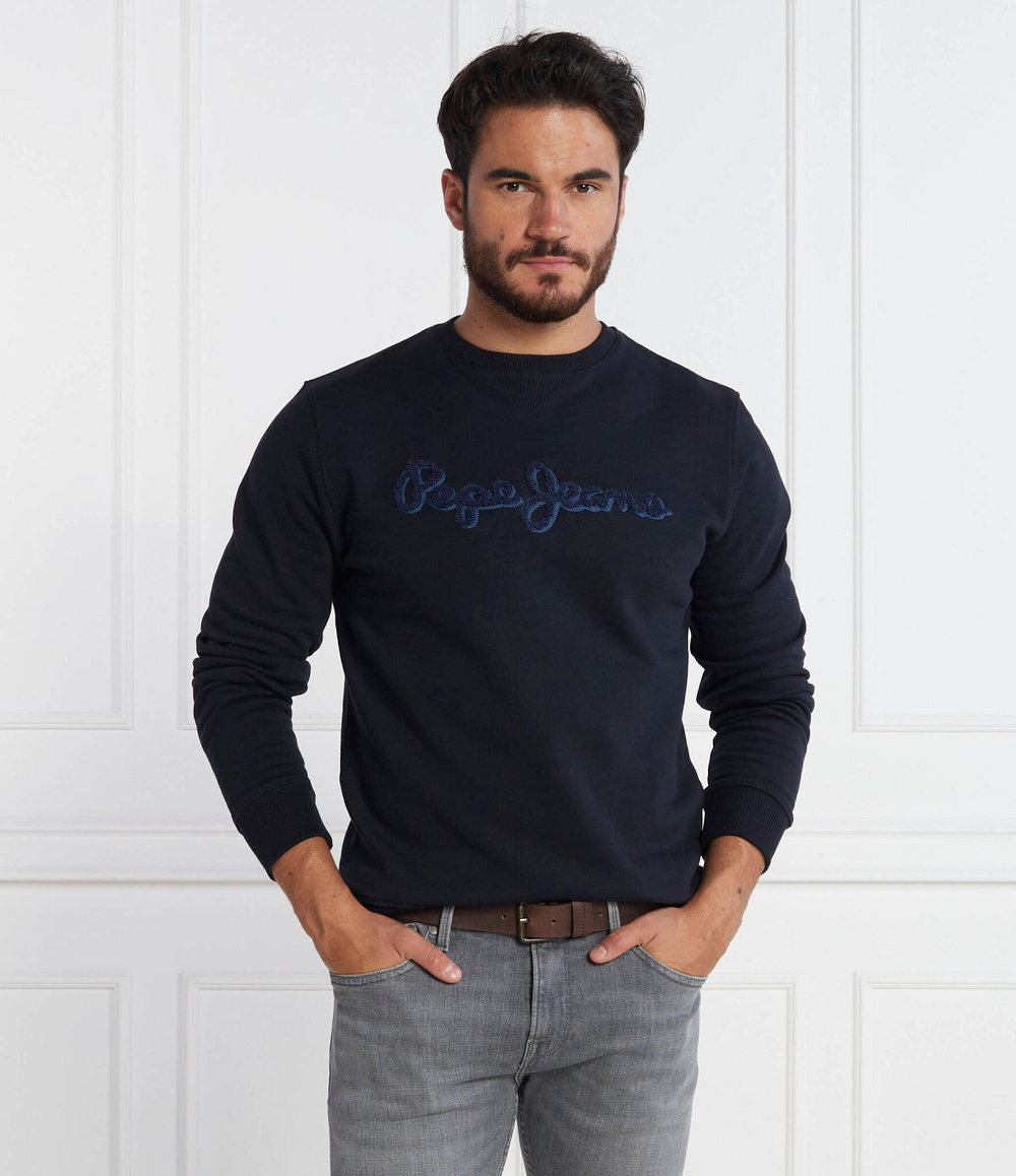Худи RYAN CREW Pepe Jeans London - темно-синий(PM582327)