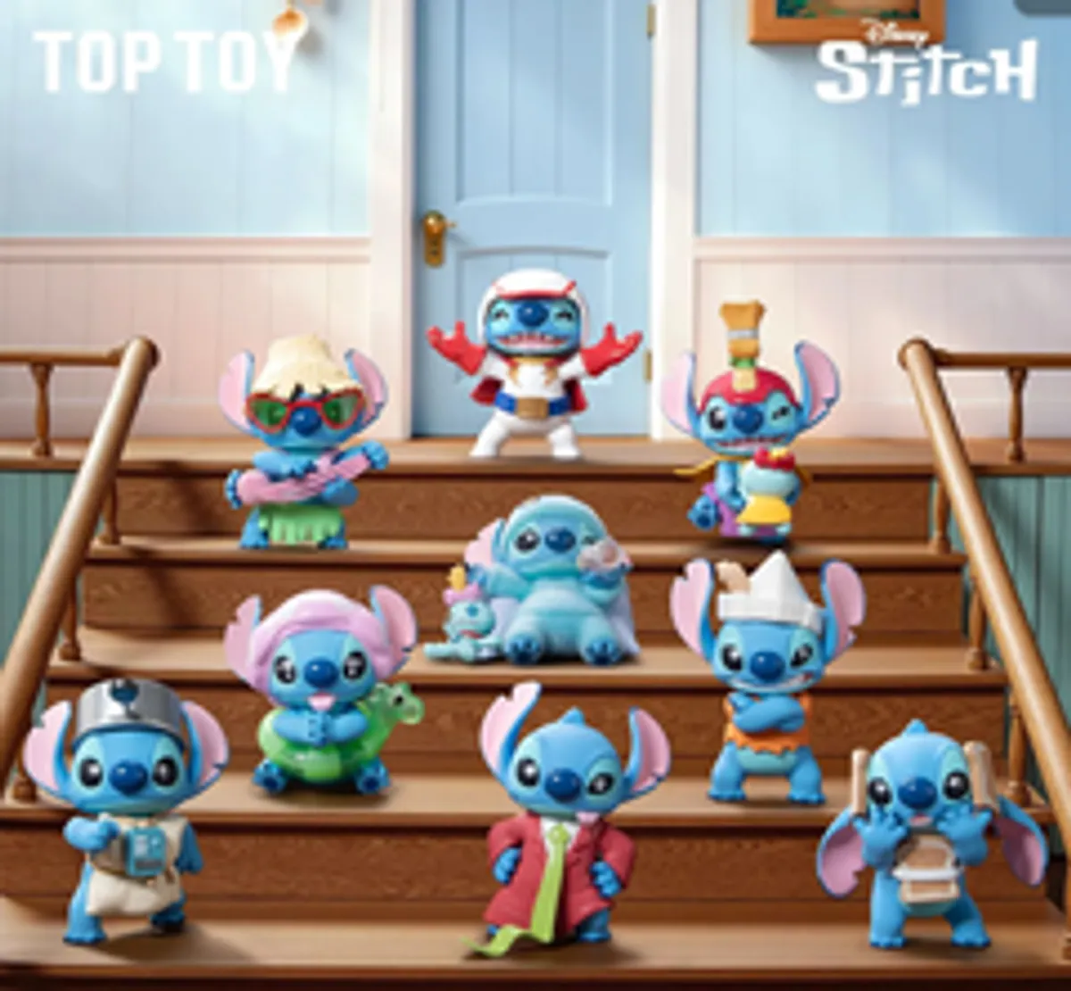 Случайная фигурка TOP TOY Disney Lilo & Stitch: Stitch in Cute Outfits