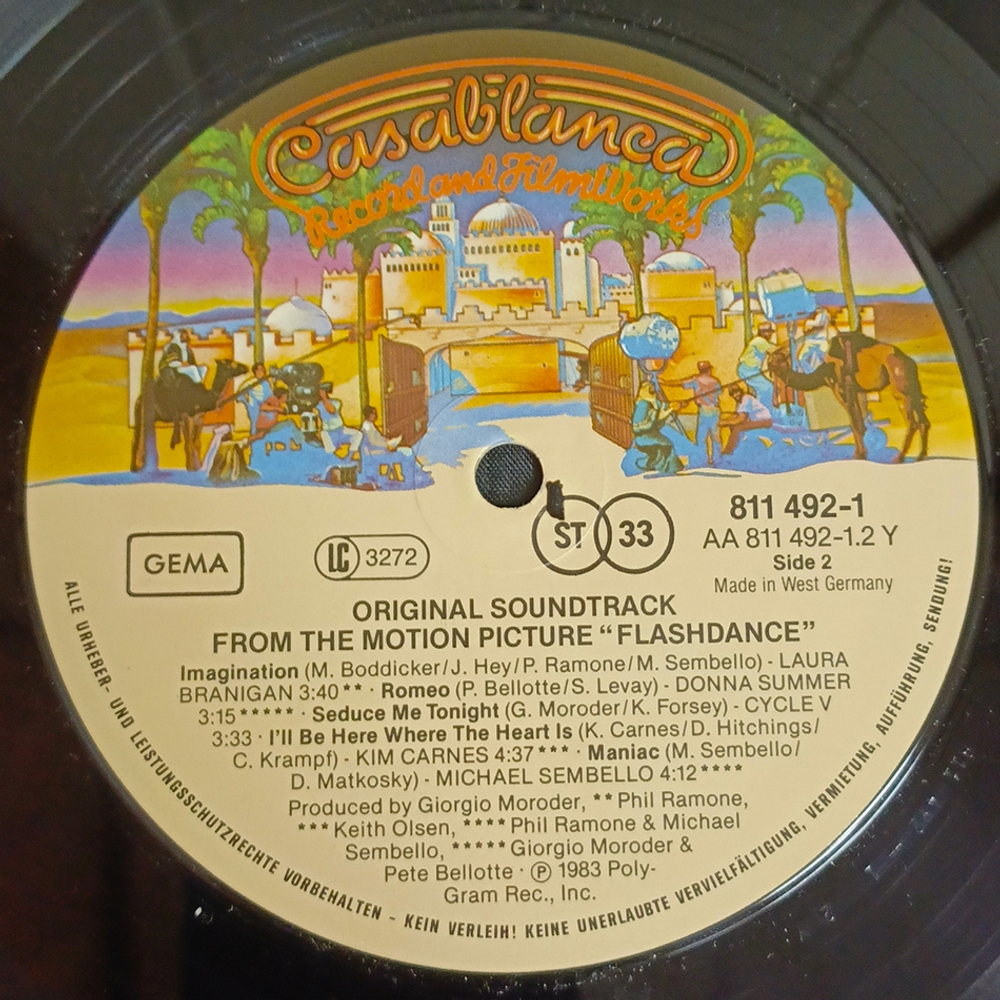 Soundtrack / Flashdance (Original Soundtrack From The Motion Picture)(LP)