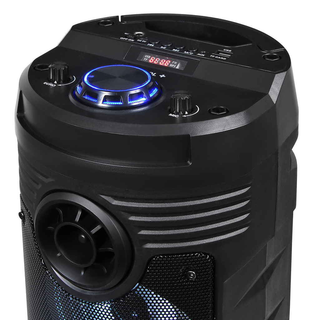 Минисистема Hyundai H-MC170 черный 80Вт/FM/USB/BT/SD/MMC