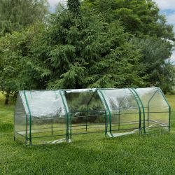 Теплица GREEN APPLE GA-House-4х-frame 3600х900х900 мм 4 отсека | Теплица
