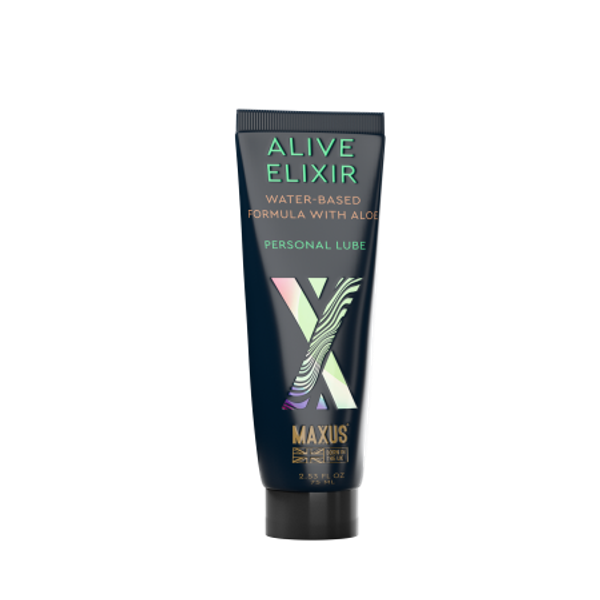 Интимный гель MAXUS Alive Elixir, на водной основе, Алоэ (75 мл)