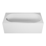 Ванна акриловая Vincea VBT-2B150-LG с ножками 1500*700*480, пристенная, цвет белый