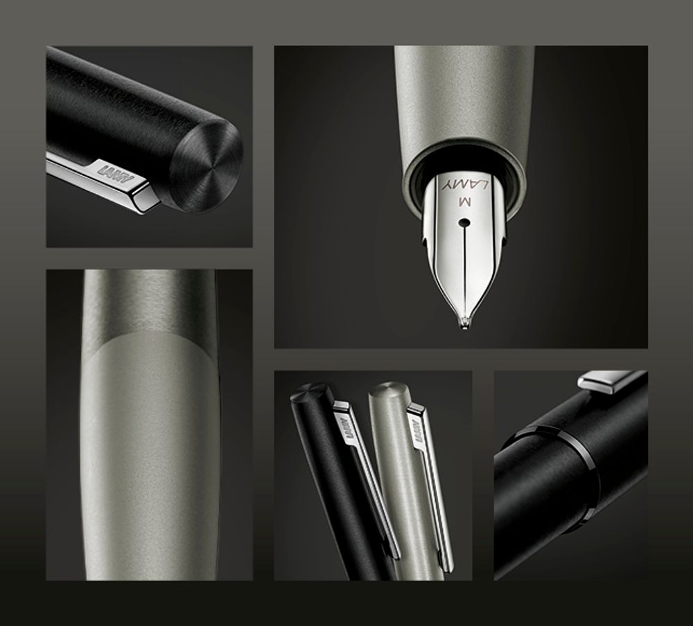 Перьевая ручка Lamy Aion 077 черная перо M (4031942)