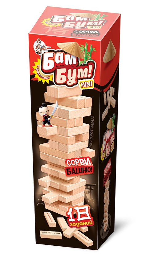 Игра для детей и взрослых Бам-Бум мини