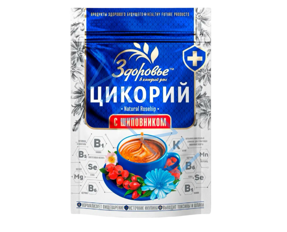 Цикорий гранула ЗДОРОВЬЕ с шиповником ZIP 85*12