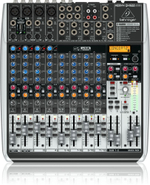 BEHRINGER QX1622USB микшер, 4 моновхода с компрессорами, 4 стерео, 2 AUX-шины, 2 подгруппы, процессор эффектов, USB__1