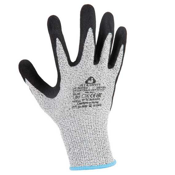 Перчатки Jeta Safety JCN051 от порезов с нитриловым покрытием