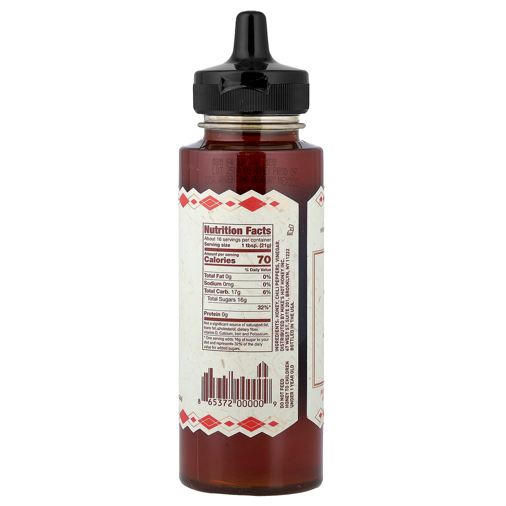 Mike's Hot Honey, С перцем чили, 340 г (12 унций)