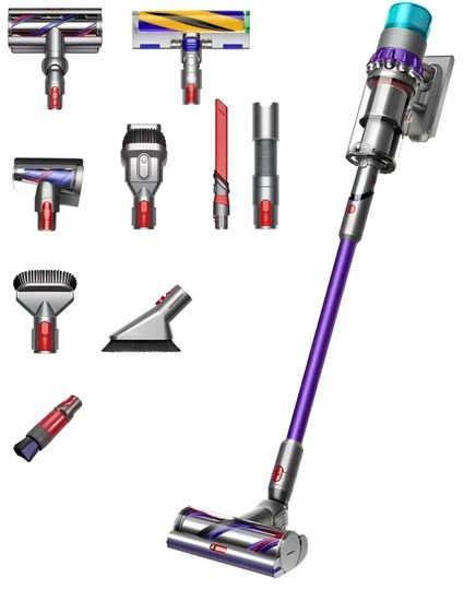 Вертикальный беспроводной пылесос Dyson Gen5 Detect Absolute SV23 (Purple) Расширенный комплект