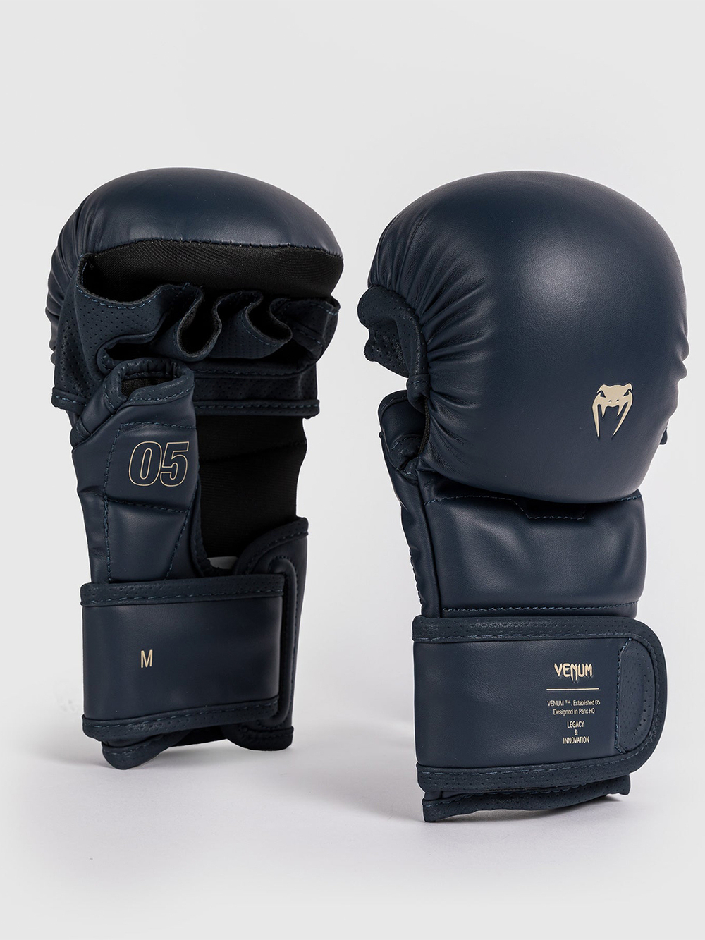 Перчатки ММА Venum Impact Evo Icy Blue