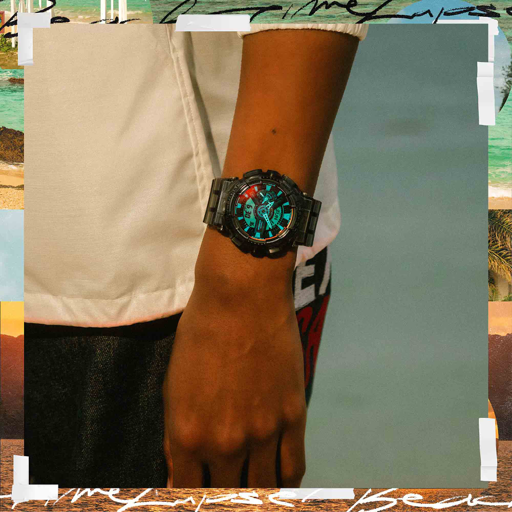 Мужские наручные часы Casio G-Shock GA-110TLS-8A