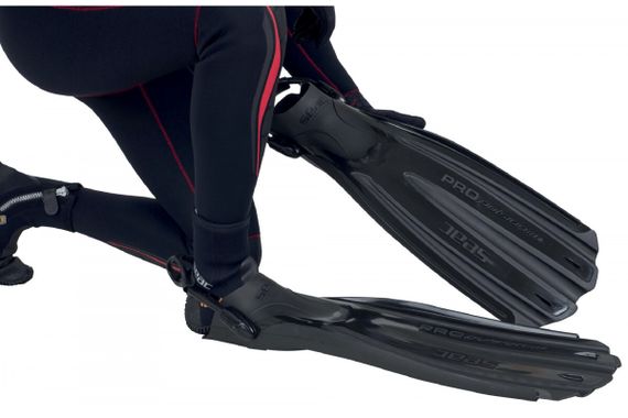 Ласты Seac Sub Propulsion Sling Strap черный