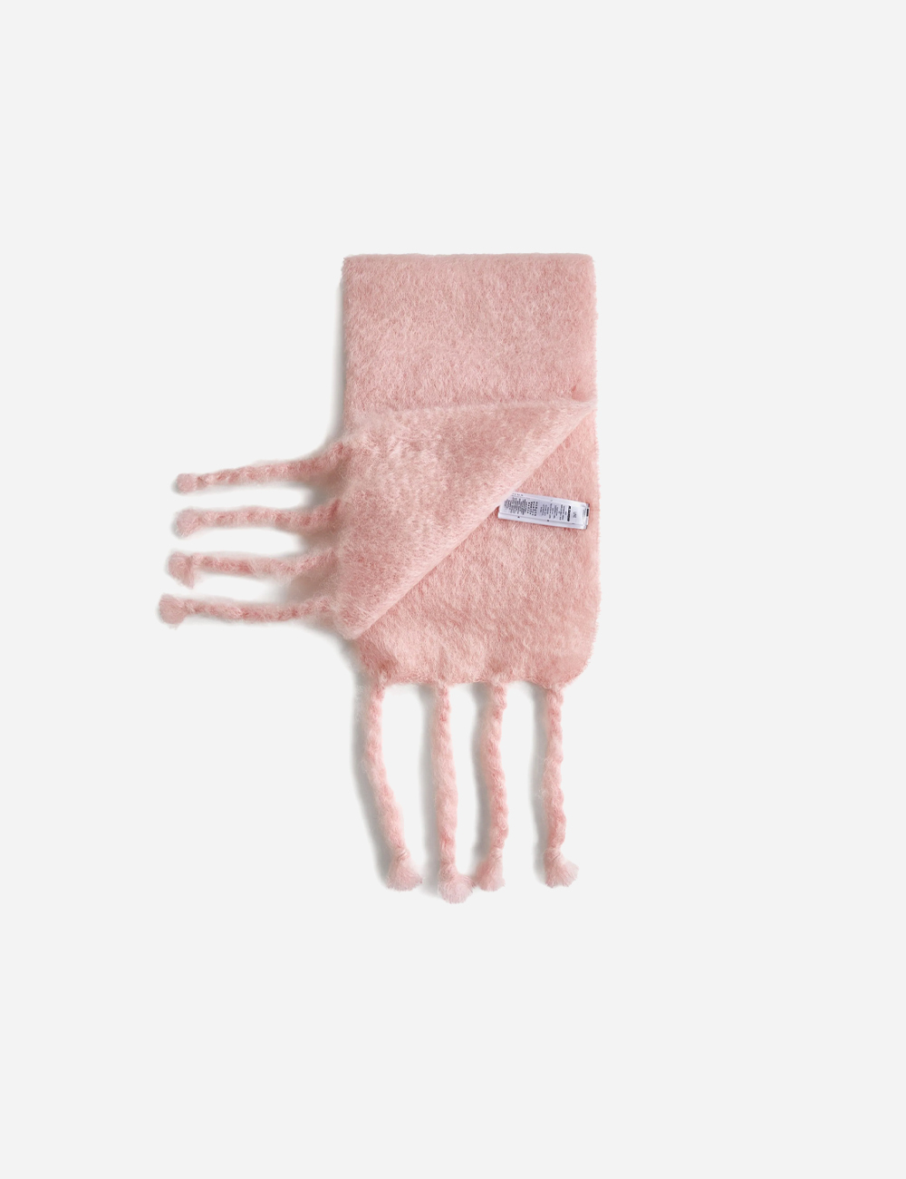 Шарф Jil Sander Logo Mohair Scarf Pink