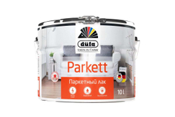 Лак паркетный алкидно-уретановый Dufa Retail Parkett глянцевый 10 л.
