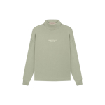 Толстовка Fear of God Essentials SS22 Relaxed Mockneck Seafoam Logo, FOG-SS22-155