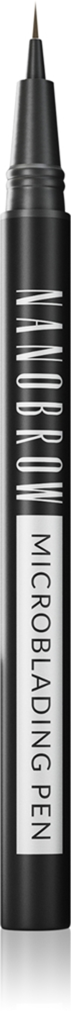 Nanobrow Microblading Pen - Точный водостойкий карандаш для бровей оттенок Dark Brown, 1 ml