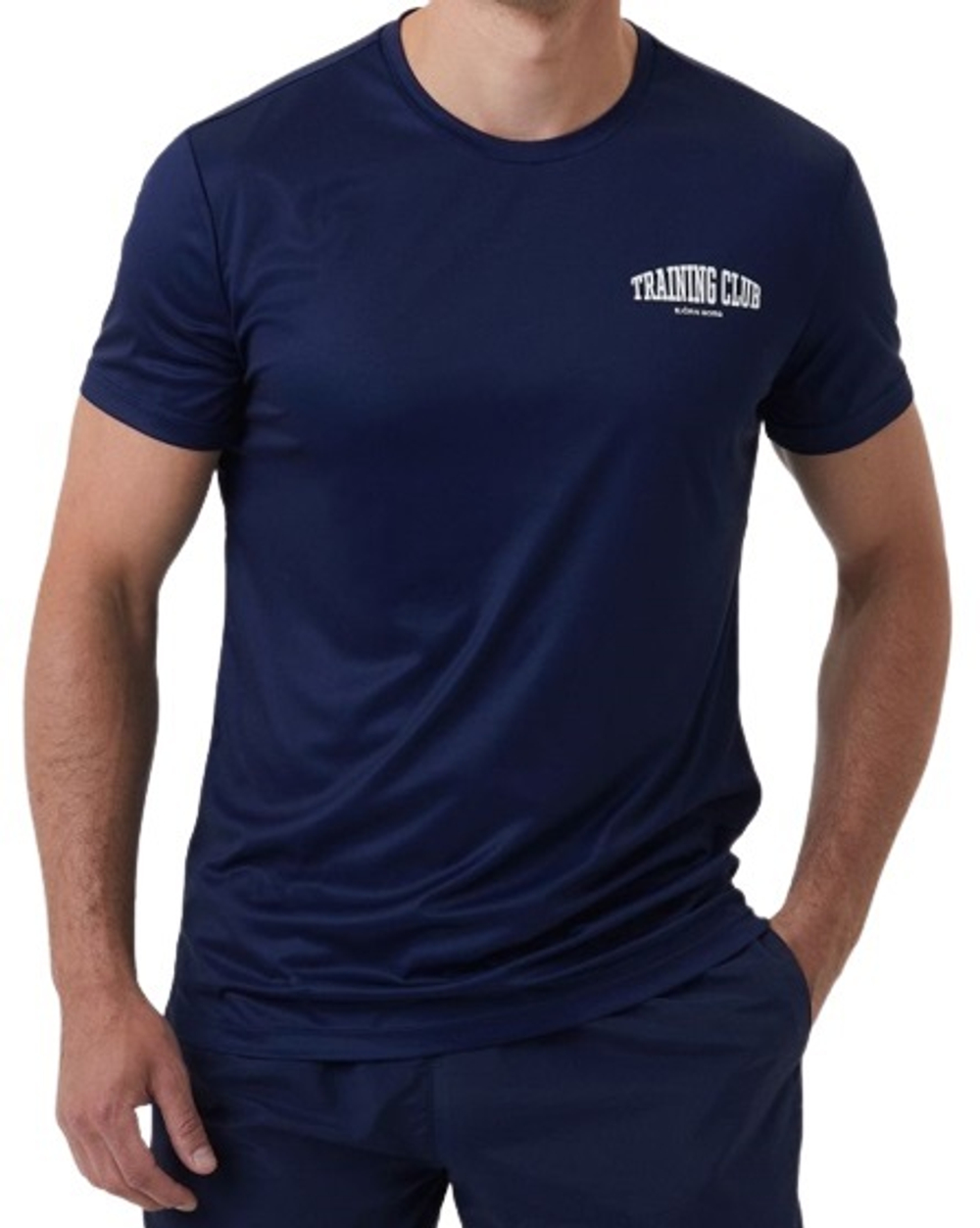 Мужская теннисная футболка Björn Borg Summer T-shirt - небесный