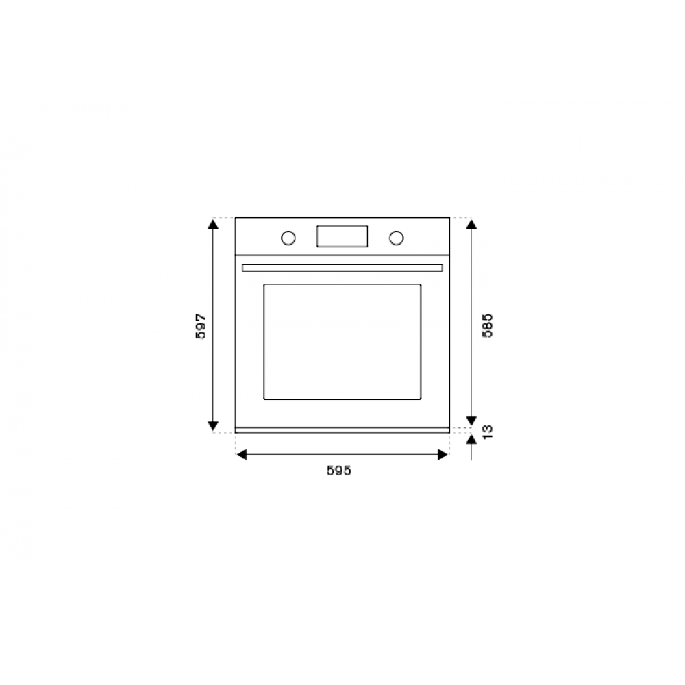 Духовой шкаф Bertazzoni F6011MODVPTC