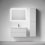 Тумба подвесная Sancos Snob R c двумя ящиками 890х445х500, Bianco, SNR90W, арт. SNR90W