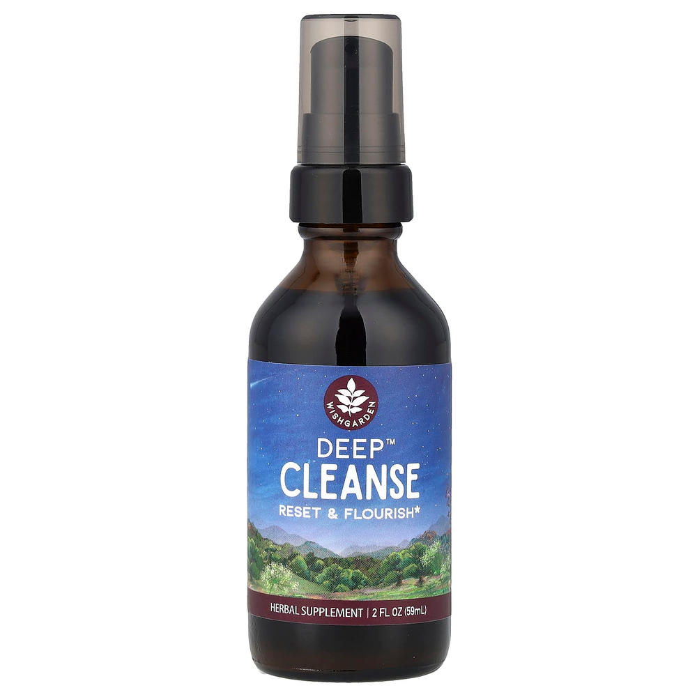 WishGarden Herbs, Deep ™ Cleanse, 59 мл (2 жидк. Унции)