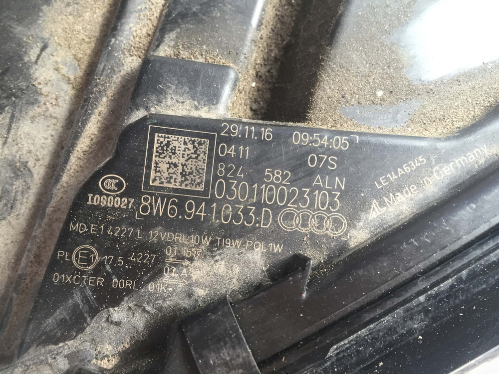 Фара левая LED Audi A5 (F5) 16-21 Б/У Оригинал 8W6941033D