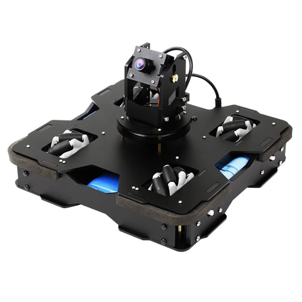 Набор для сборки робота на меканум-колёсах Yahboom Raspblock AI Smart Car на базе Raspberry Pi 4B (2 ГБ)