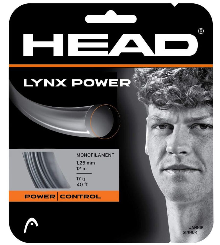 Теннисные струны Head LYNX Power (12 m) - silver