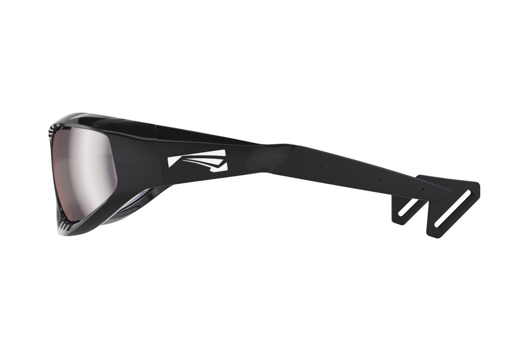 Спортивные очки LiP Surge / Gloss Black - Black / PC / VIVIDE Copper Smoke Silver Mirror Lens