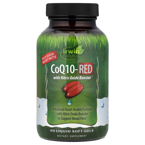 Irwin Naturals, CoQ10-Red®, 60 желатиновых капсул
