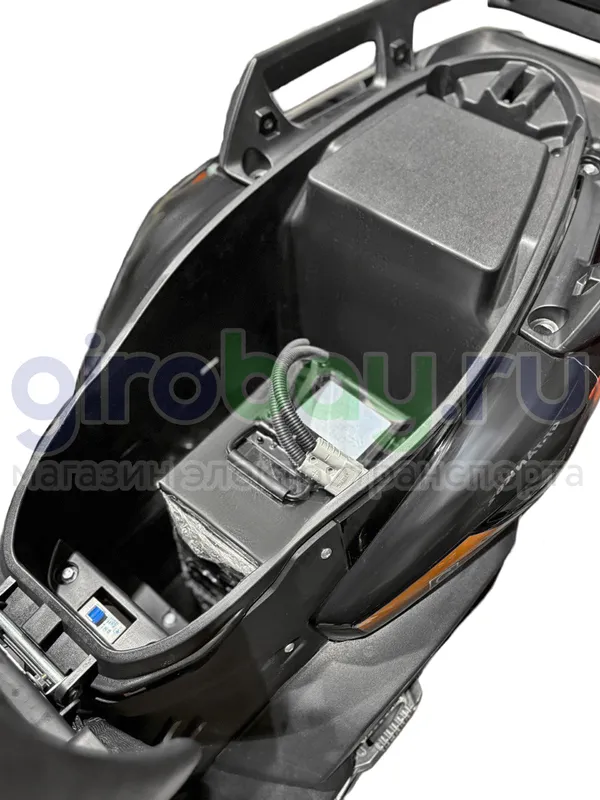 Электроскутер GT Tank 3000W (72V/30Ah) - Чёрный фото №20