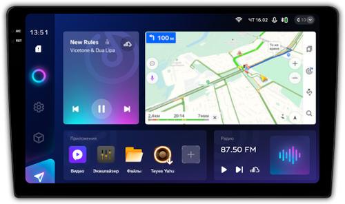 Магнитола для УАЗ Патриот, Пикап, Профи 2016+ - Teyes CC3-2K монитор 10.36" 2K QLED на Android 10, Быстрая, CarPlay, 4G SIM-слот