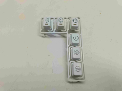WMSG605 кт261 Панель кнопок для стиральной машины Hotpoint-Ariston WMSG605 б/у