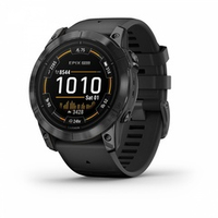 Смарт часы Garmin Epix Pro (Gen 2) Standard Edition 51 мм, серый, черный силиконовый ремешок