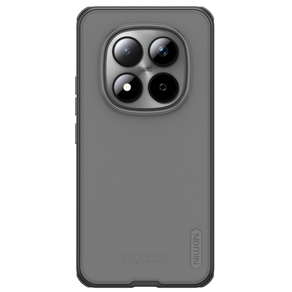 Противоударный чехол для Xiaomi Redmi Note 15 Pro+ 5G и Poco M8 Pro 5G, серия Super Frosted Shield Pro (Clear version) прозрачный тонированный от Nillkin