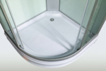 Душевая кабина WeltWasser WW500 Emmer 12015 120x120 10000003287 профиль Хром стекло прозрачное