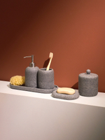 Банка для хранения Loup, 430 мл, графитовая