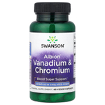 Swanson Vitamins, ванадий и хром Albion®, 60 растительных капсул